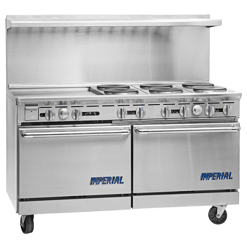 36 inch electric range with griddle