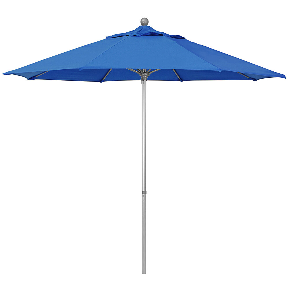 California Umbrella Summit Series 9' Push Lift Umbrella with 1 1/2