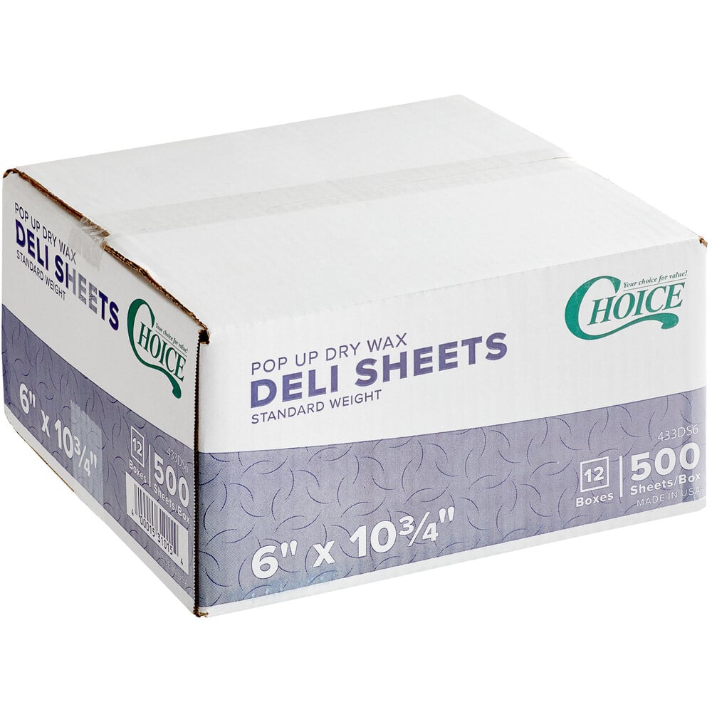 Marcal SW-6 Eco-Pac 6 x 10 Wax Paper