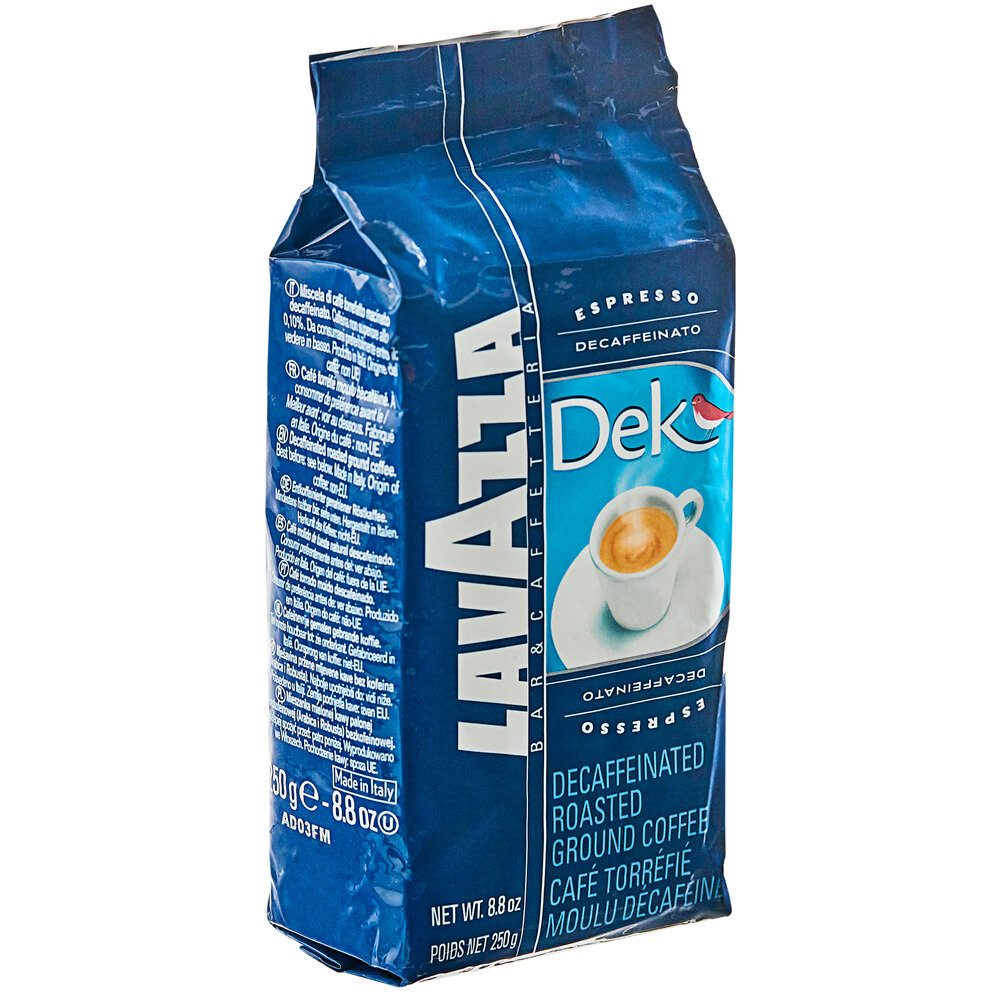 Lavazza Dek Decaf Ground Espresso 8.8 oz.