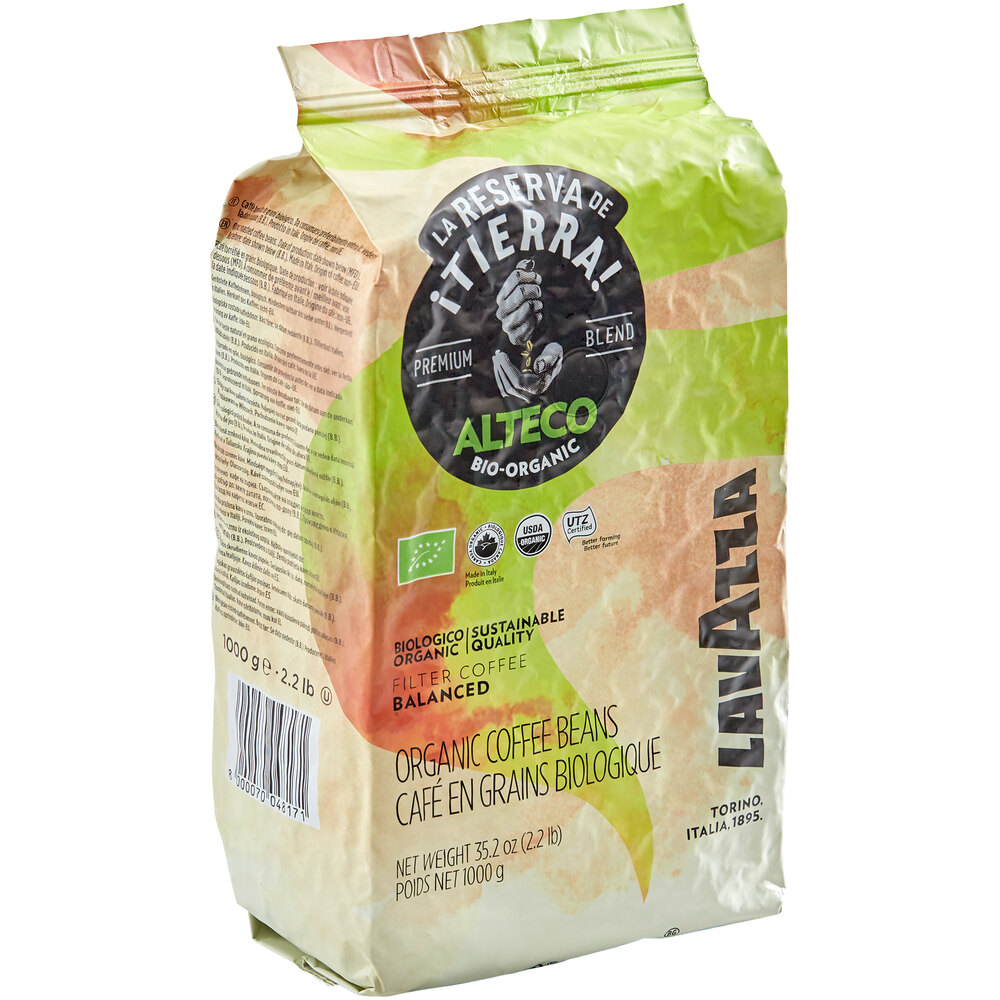 Lavazza Organic Tierra! Alteco Whole Bean Filter Coffee 2.2 lb.