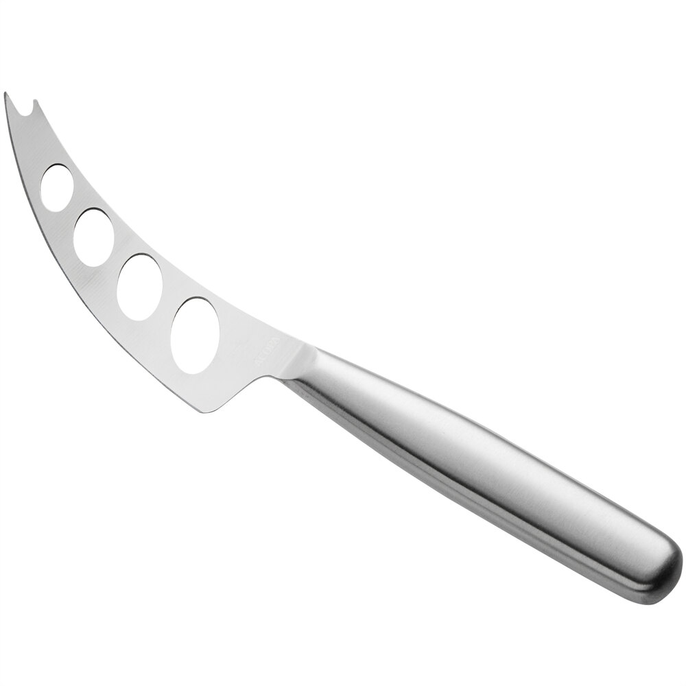 Acopa 5 1/8 Stainless Steel Cheese Fork with Wood Handle