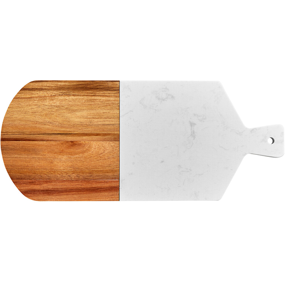 Villa Acacia Marble Cutting Board - 18 x 18 Inch Marble Slab