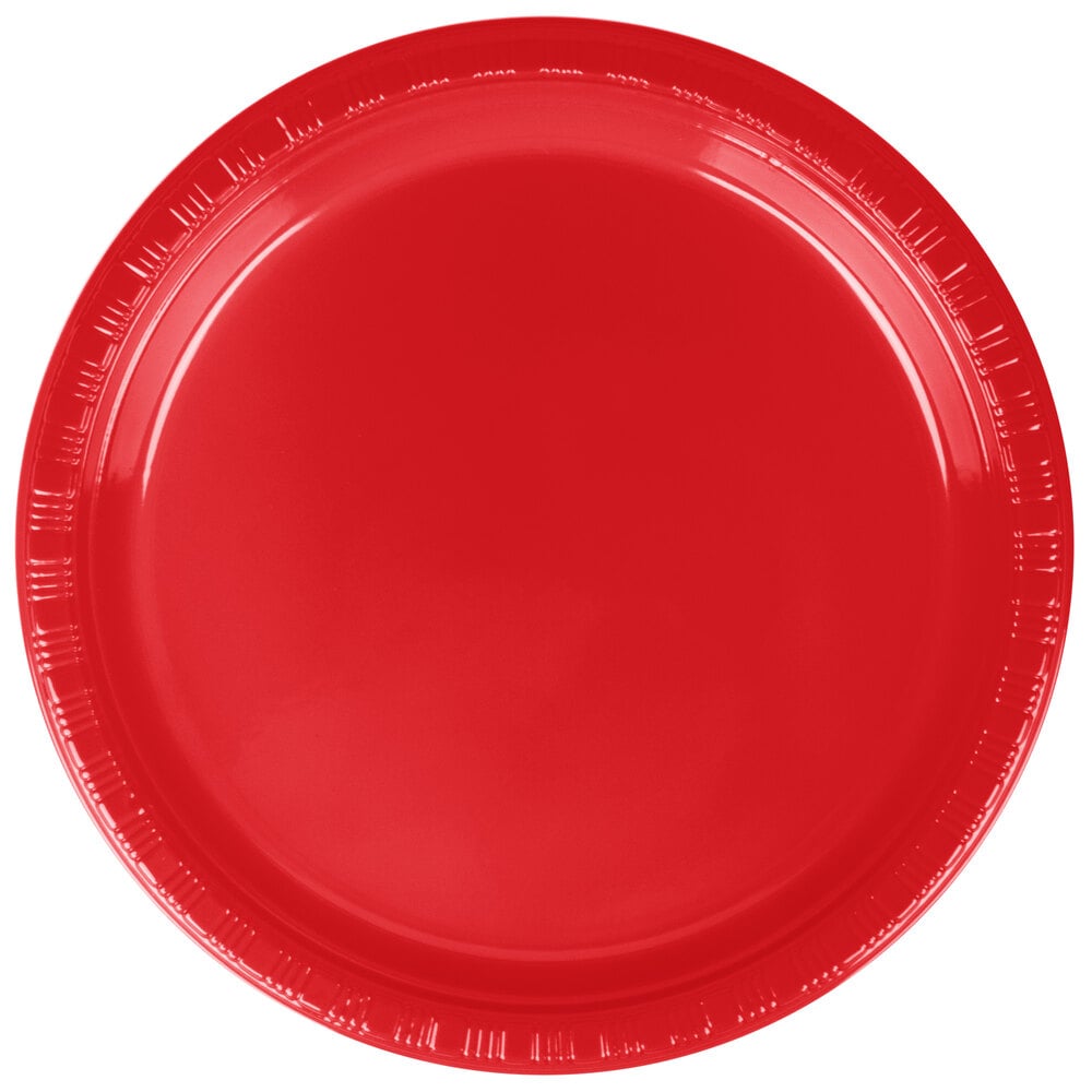 Multi Size Value Pack Paper Dinner Plates 75ct Creative Converting 483548B Table Needs Classic Red 