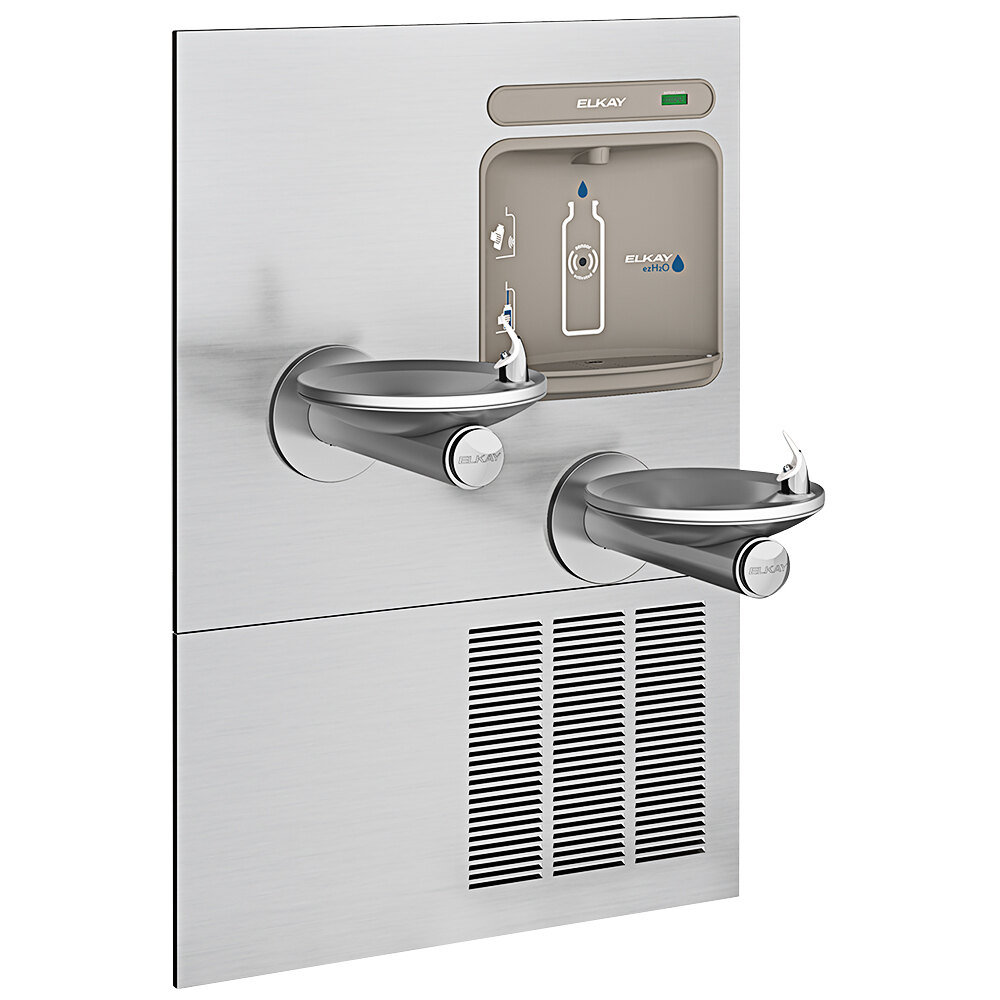 Zurn Elkay EZWSERPBM28K ezH20 8 GPH Stainless Steel HandsFree Non