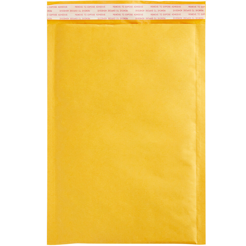 25 #0 6x10 Kraft Bubble Mailers Self Seal Padded Shipping Envelopes 6"x10" 