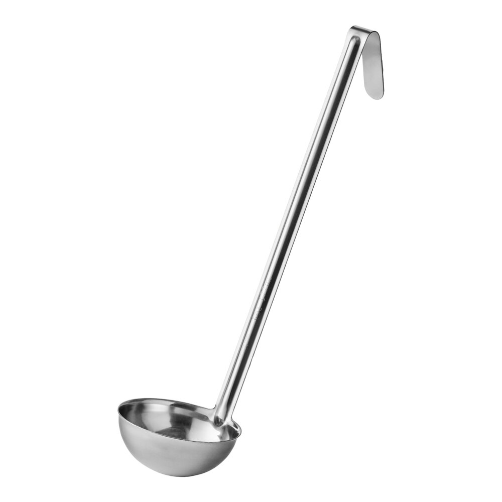 Interchangeable Ladle Choice 6 oz. One-Piece Stainless Steel Ladle