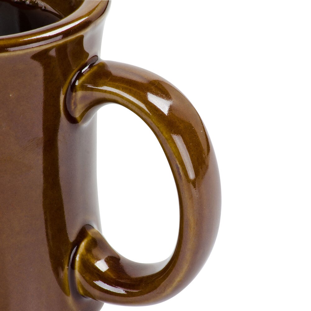 2020 New Product Special Restaurant Ceramic Coffee Cup, Brown
