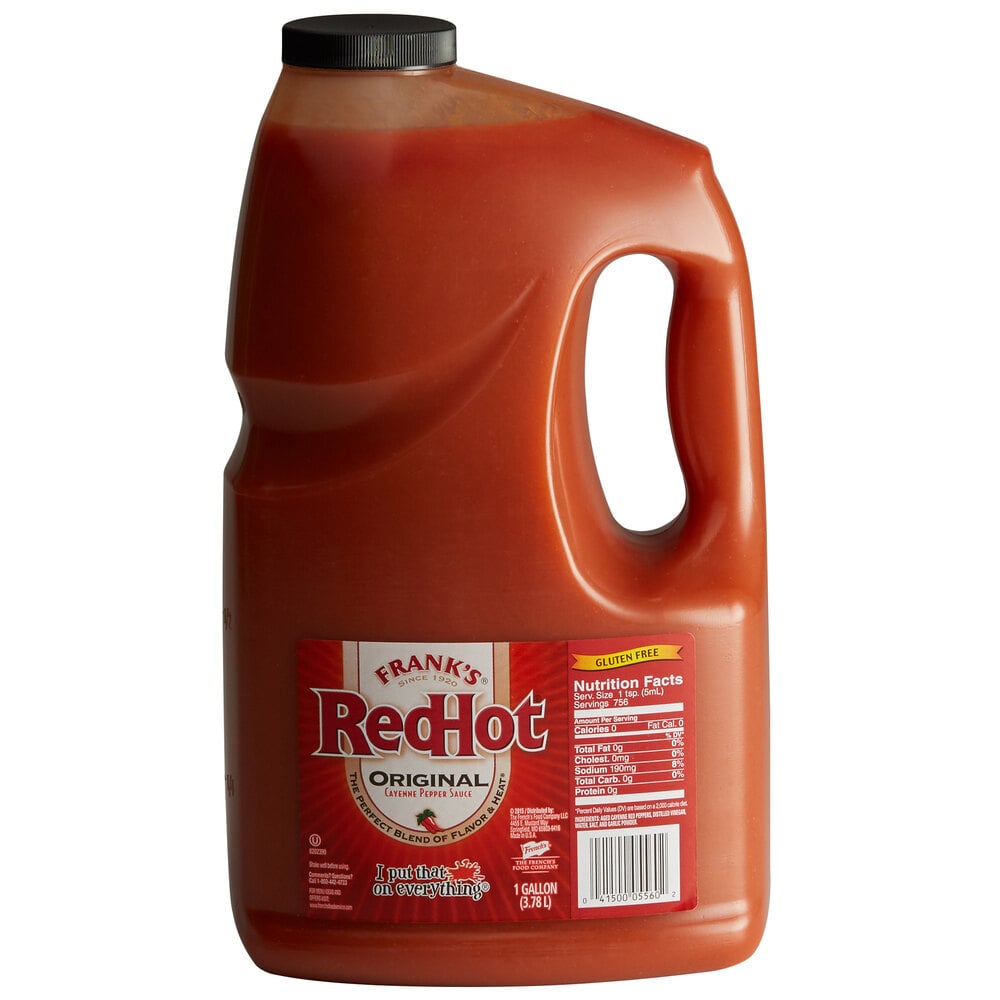 Red Rooster Hot Sauce, 1 Gallon