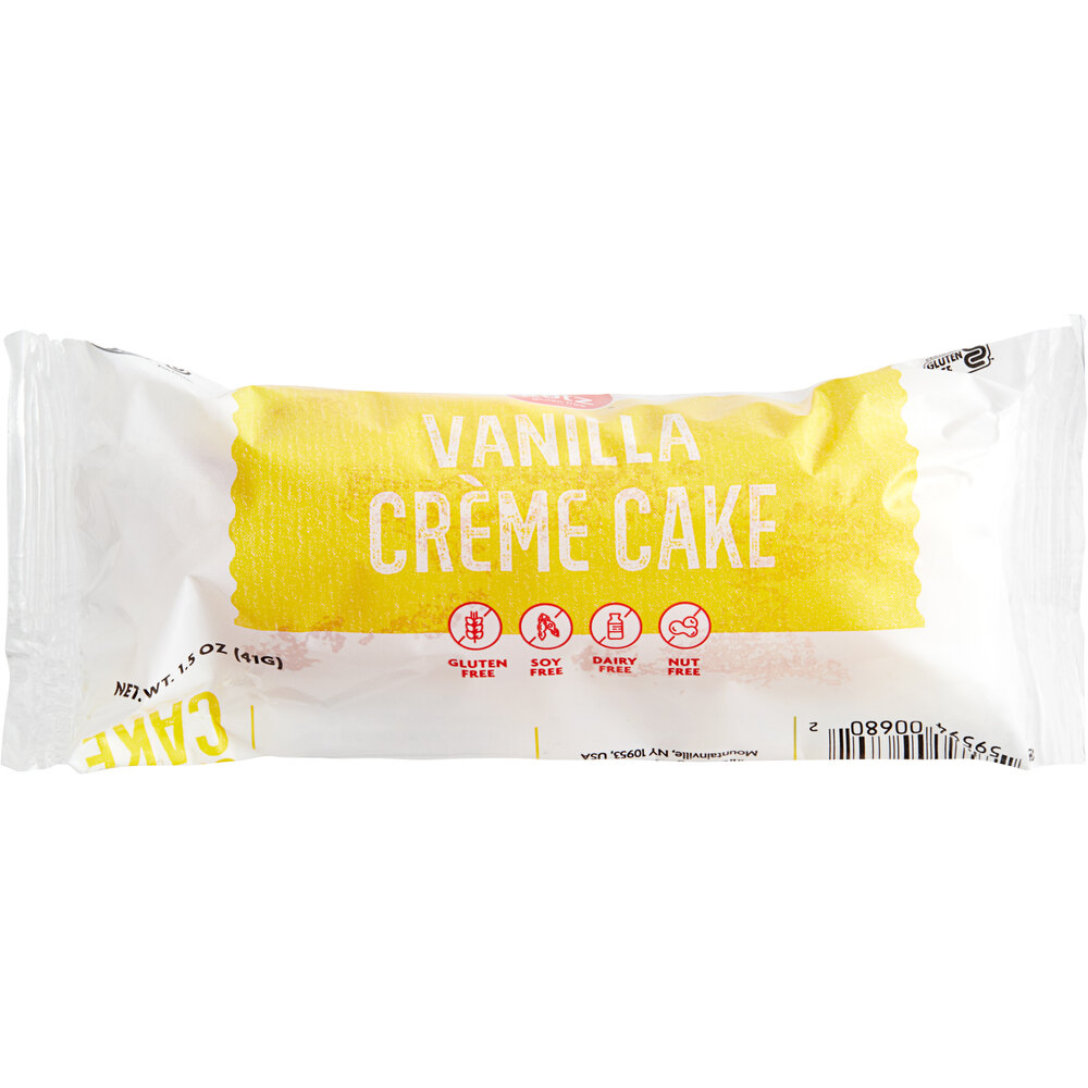 Katz GlutenFree Individually Wrapped Heavenly Vanilla Creme Cake 1.47