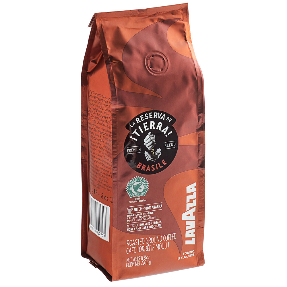 Lavazza Tierra! Brasile Coarse Ground Coffee 8 oz.