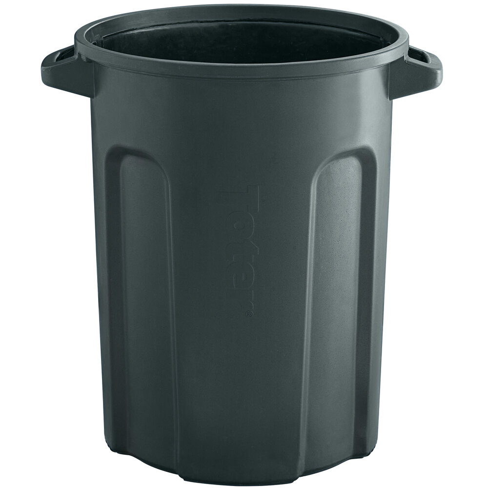 Toter RND32-B0960 32 Gallon Green Round Trash Can