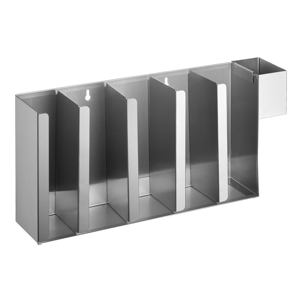 ServSense Extra Tall Adjustable 5-Section Stainless Steel Wall