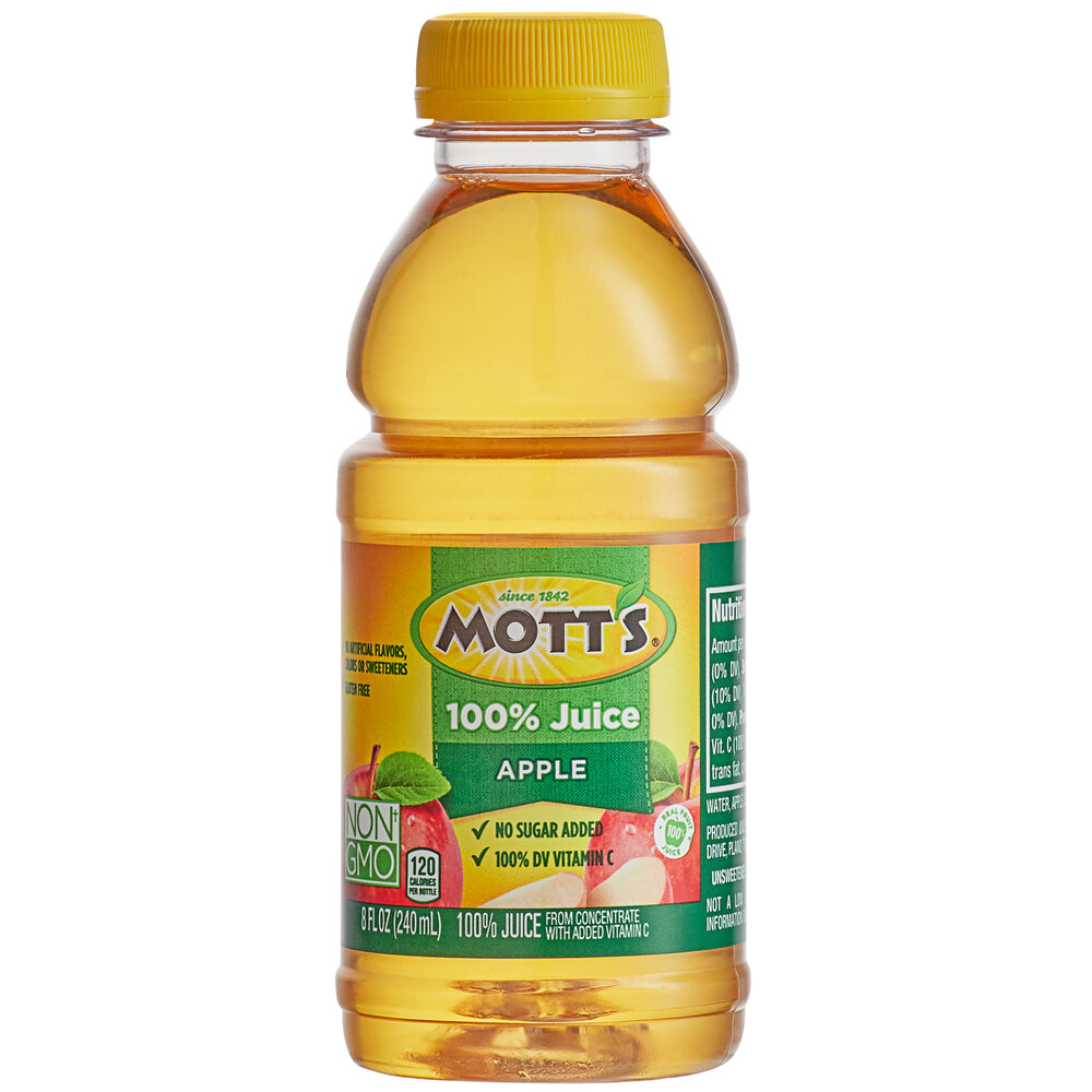 Mott's Apple Juice 8 fl. oz. 24/Case