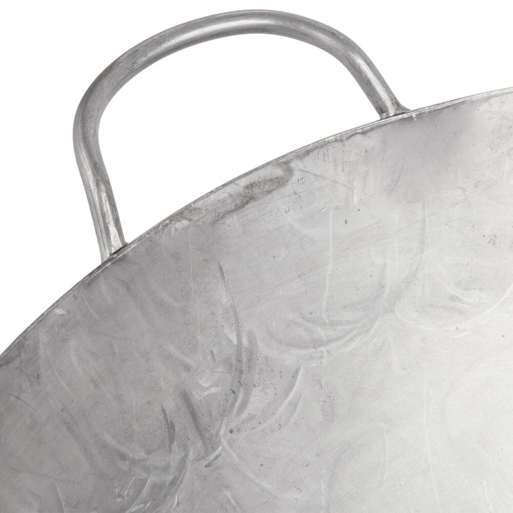 thumbnail image 2 of Town 20 Inch Round Carbon Steel Hand Hammered Cantonese Wok For Stir Fry Asian Cooking 2 of 6