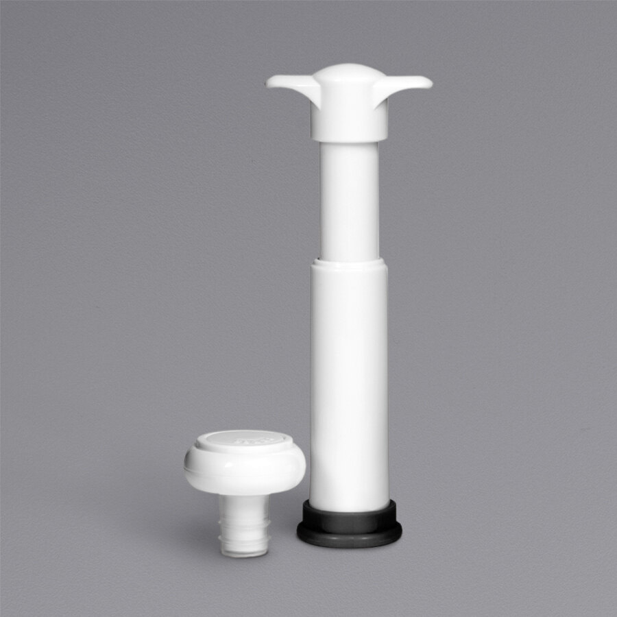 Franmara VinoVac White Wine Saver System with Vacuum Pump and Stopper