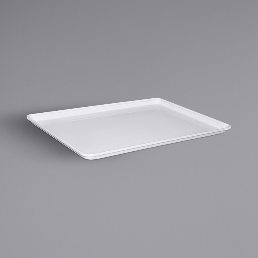 MFG Tray 18" x 26" White Fiberglass Market Display Tray 3320085269
