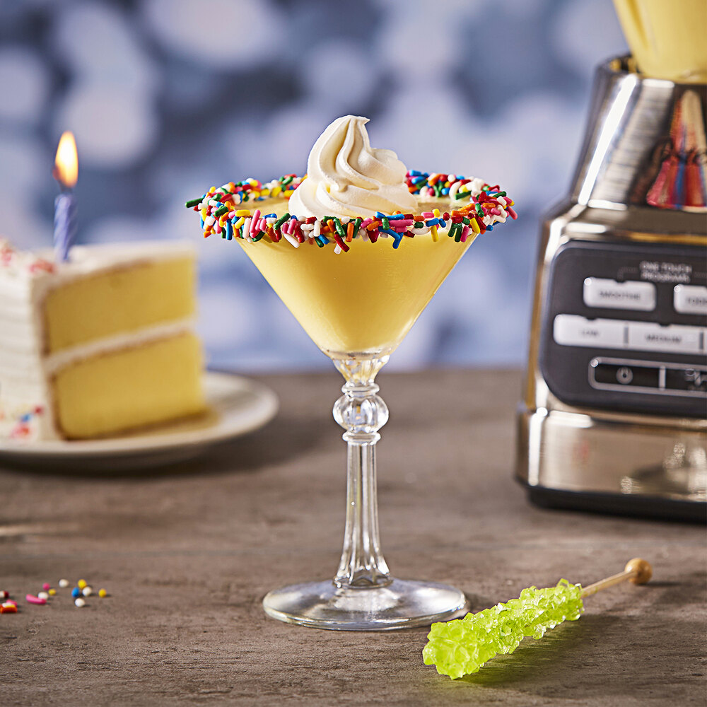 Frostline Birthday Cake Soft Serve Ice Cream Mix 6 lb. 6/Case