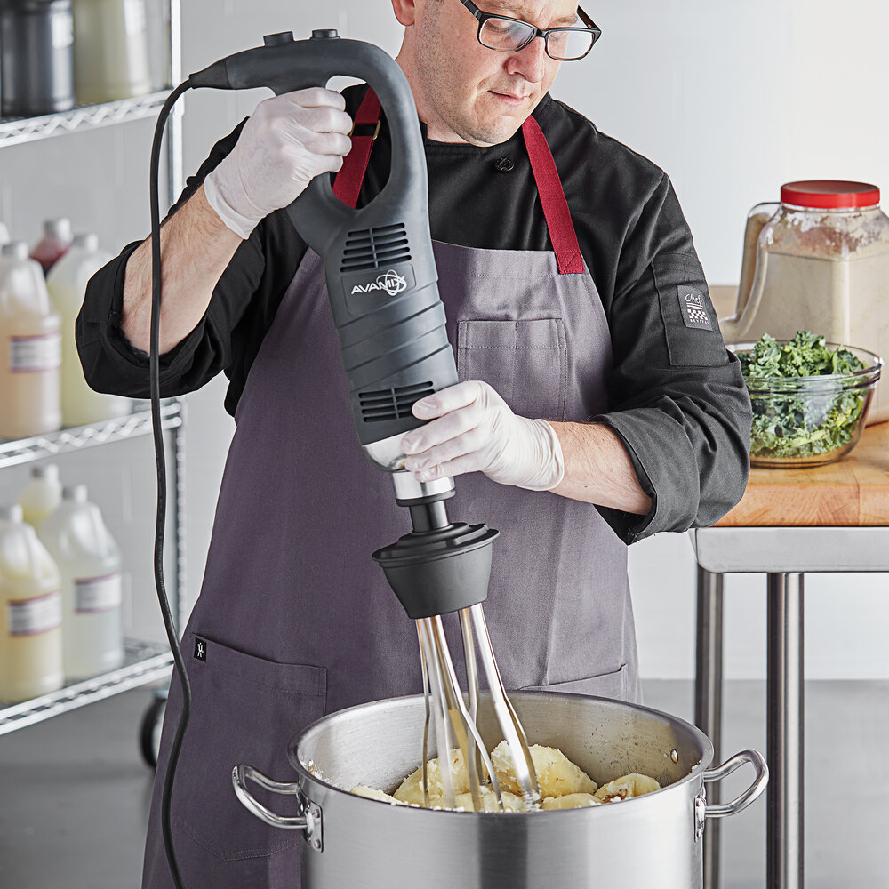 AvaMix IBHDW10 Heavy-Duty Variable Speed Immersion Blender with 10
