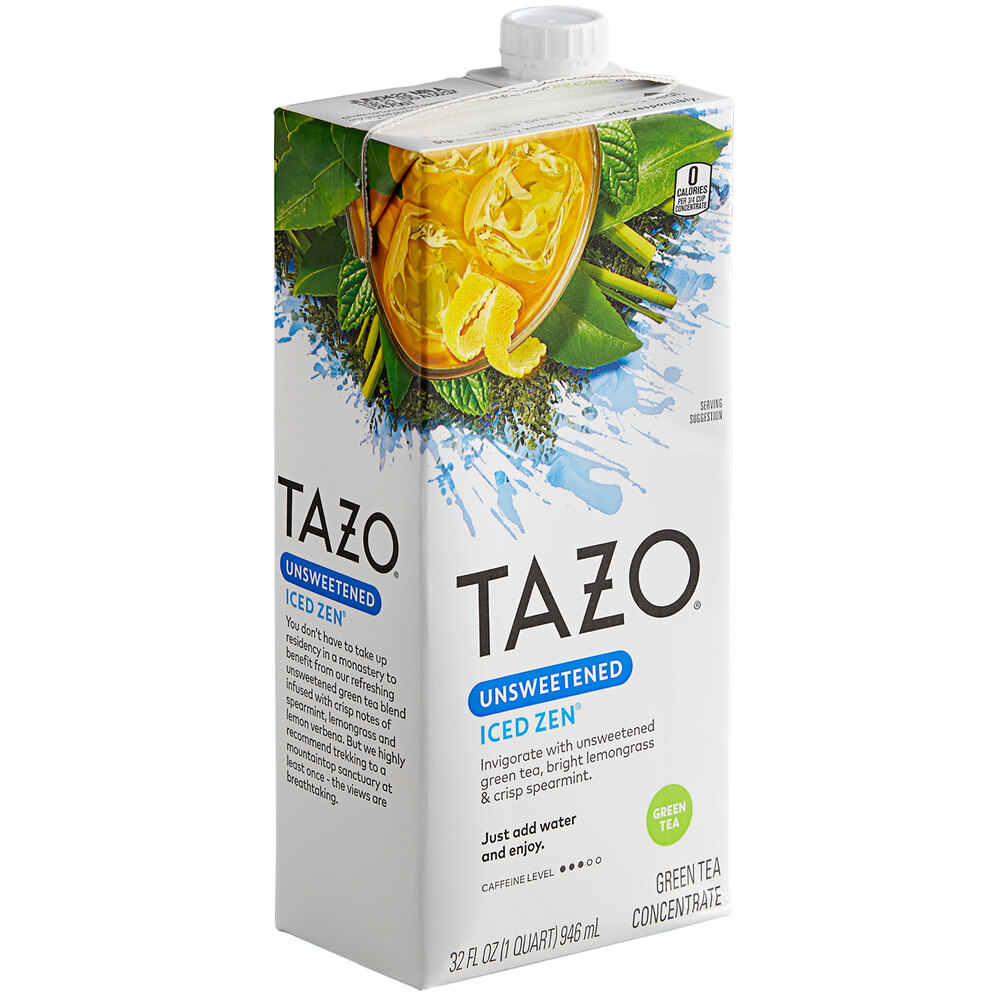 Tazo 32 fl. oz. Unsweetened Iced Zen Green Tea 11 Concentrate