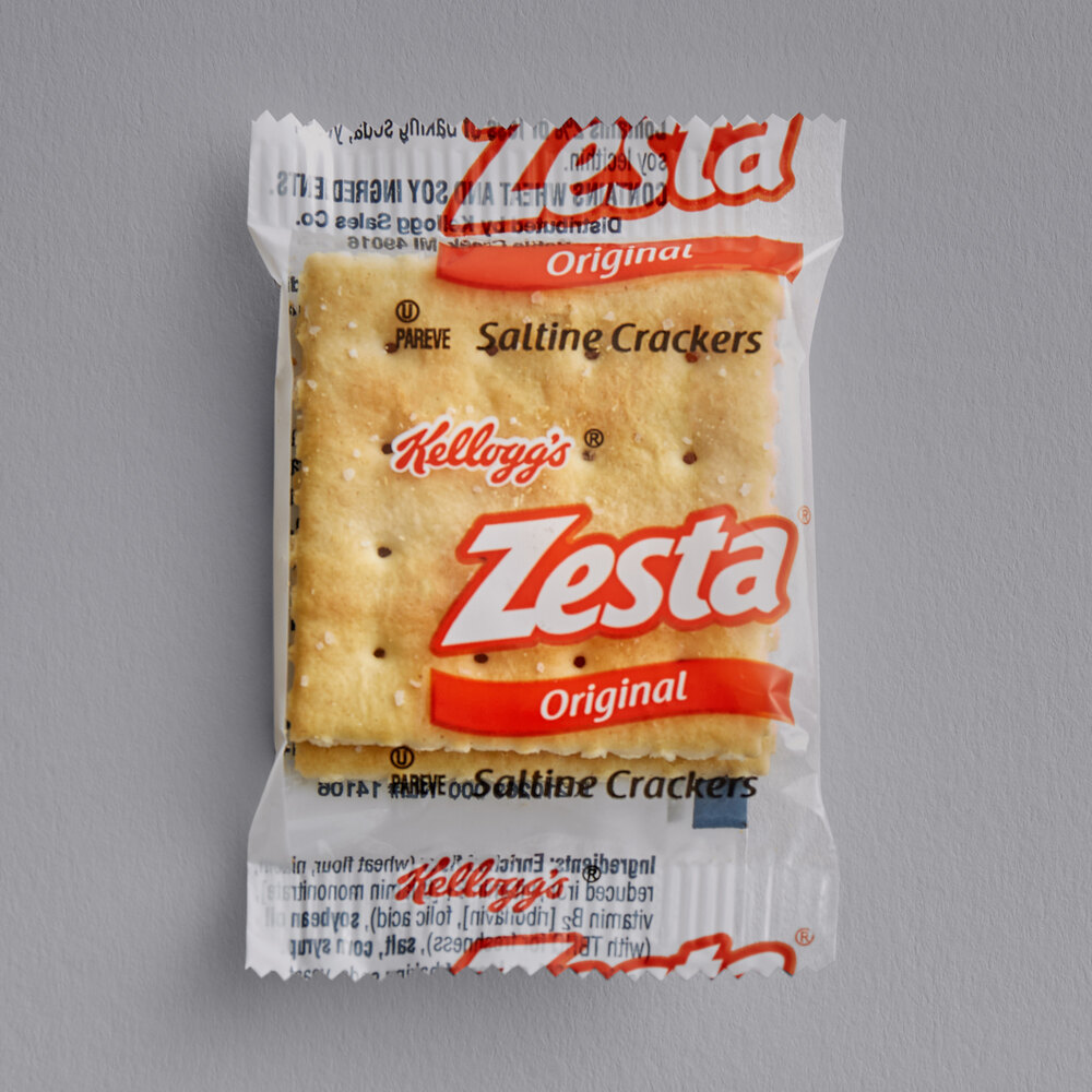 Zesta Saltine Crackers 2Pack 500/Case