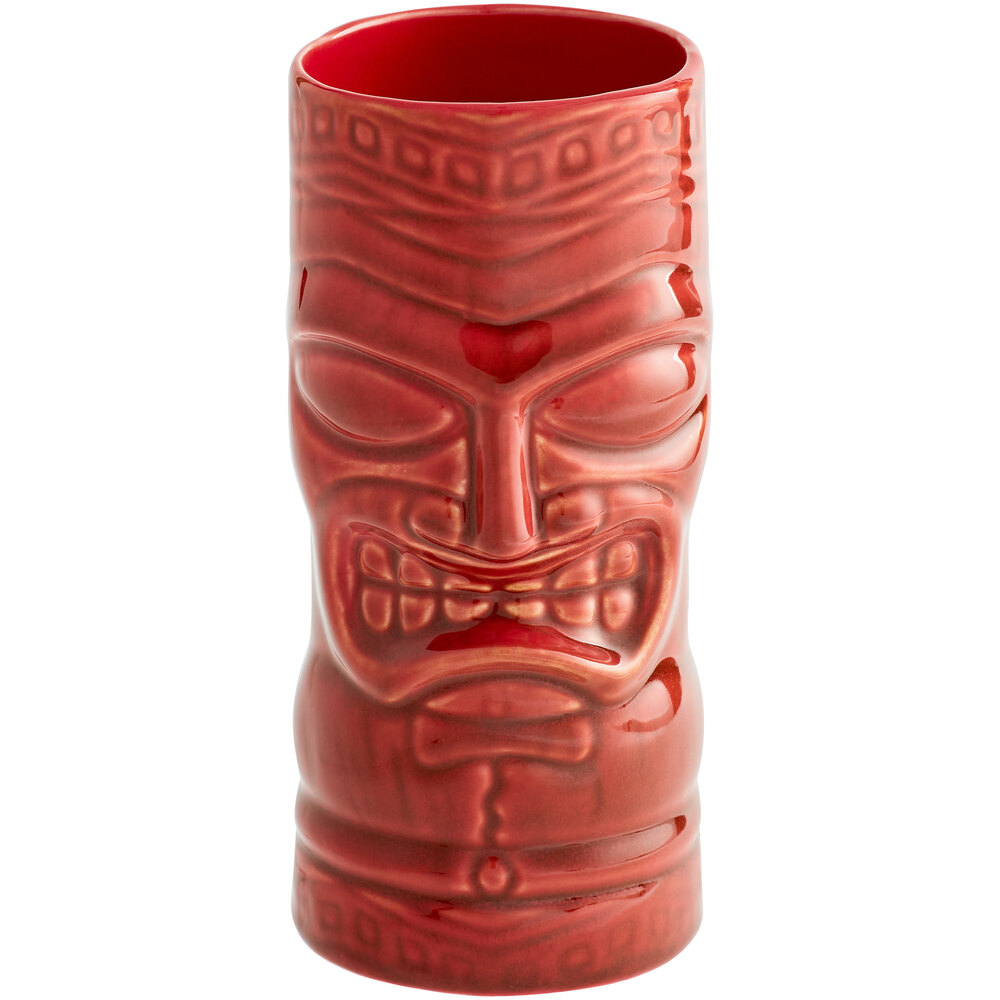 Set De 4 Vasos Tiki Libbey De 20 Onzas – El Enfriador Perfecto Para Cocteles De Verano