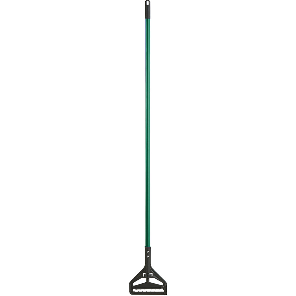 Lavex 60" Green Quick Release Fiberglass Mop Handle