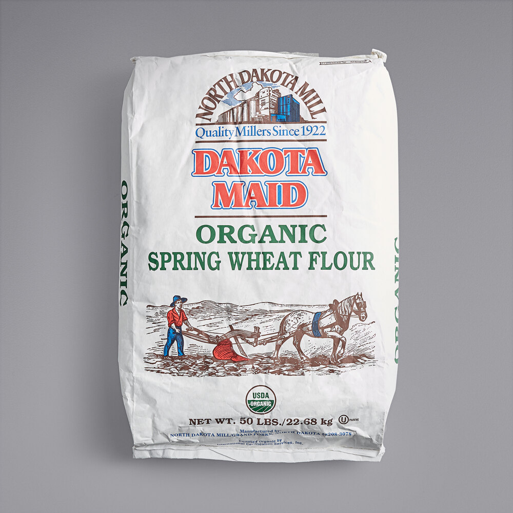 Organic Whole Wheat Flour 50 lb.