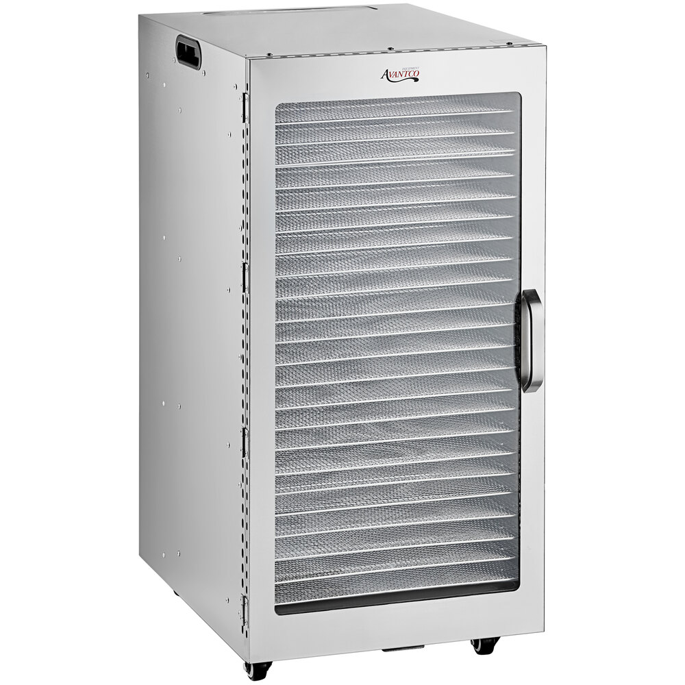 Electric Food Dehydrator Machine 1500W 20 Trays Fruit Dryer Beef Meat  Temp&Timer