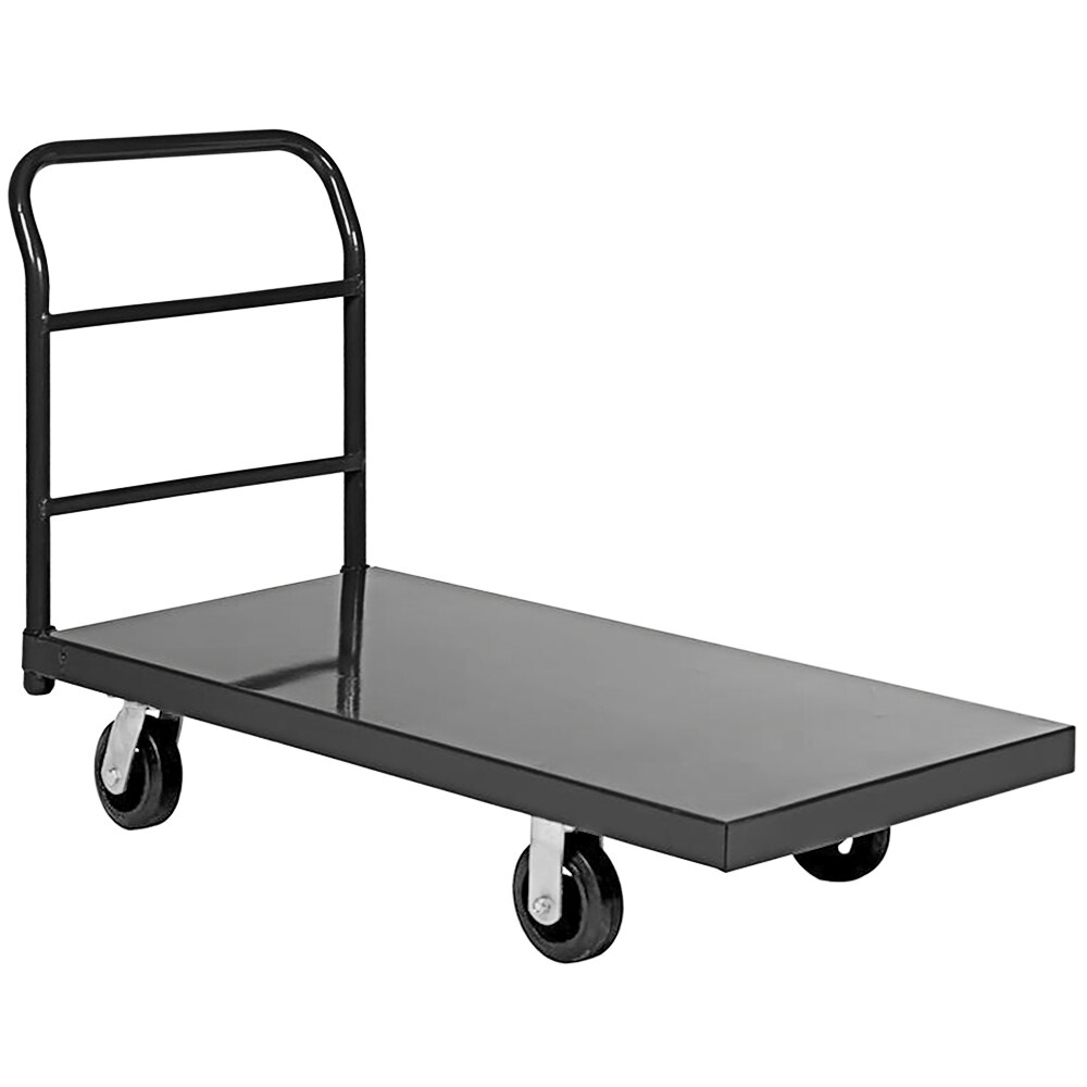 Vestil ECSPT1832 18" x 32" Steel Smooth Deck Platform Truck 2000 lb