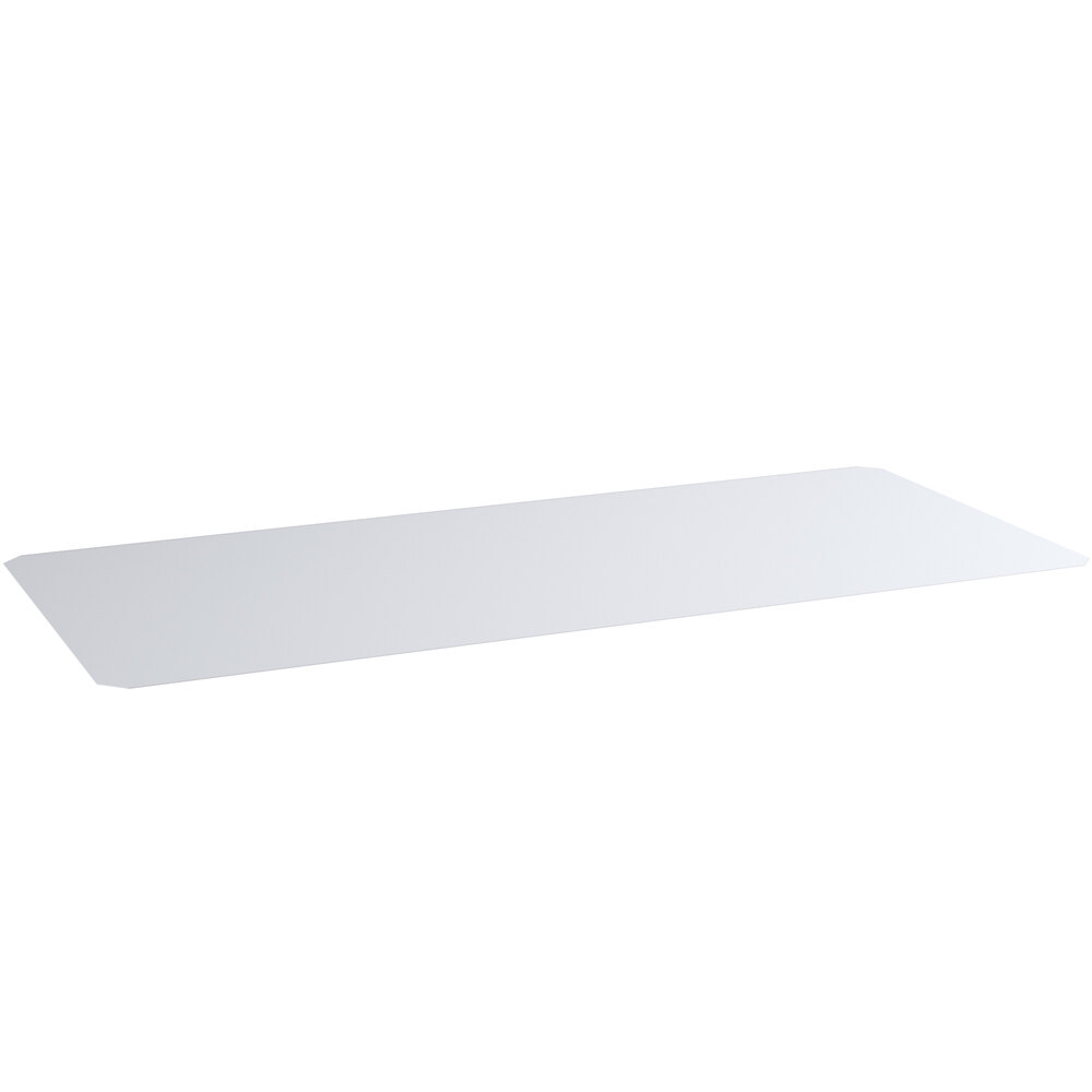 Regency Shelving 24 inch x 54 inch Clear PVC Shelf Liner