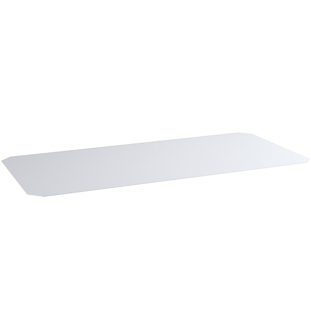 Regency Shelving 14 inch x 30 inch Clear PVC Shelf Liner