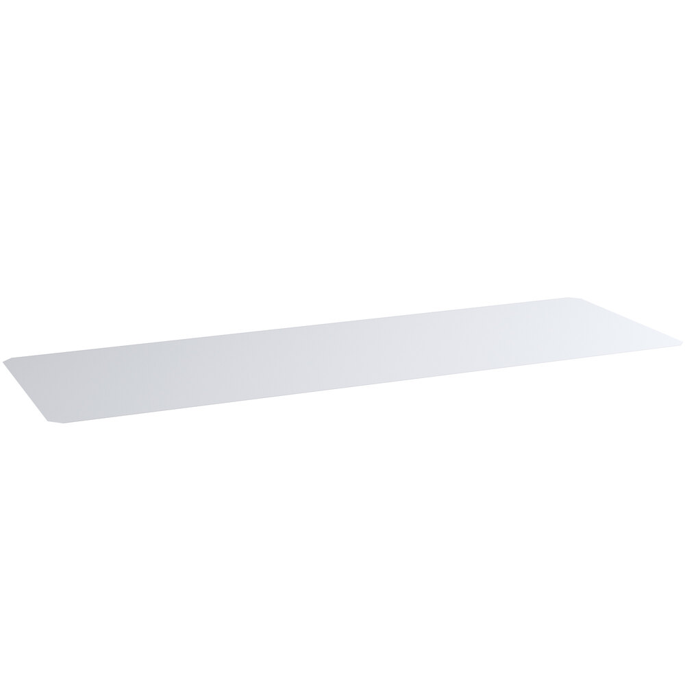Regency Shelving 24 inch x 72 inch Clear PVC Shelf Liner