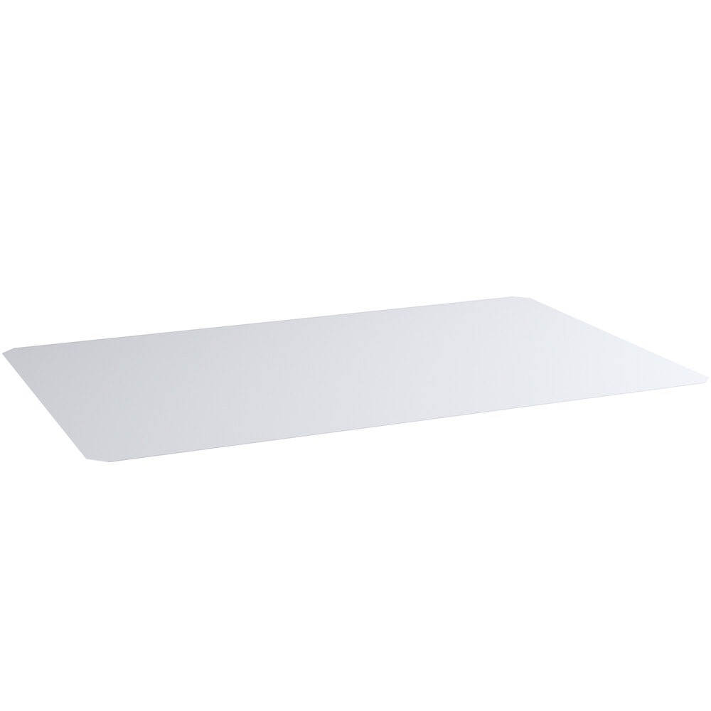Regency Shelving 30 inch x 48 inch Clear PVC Shelf Liner