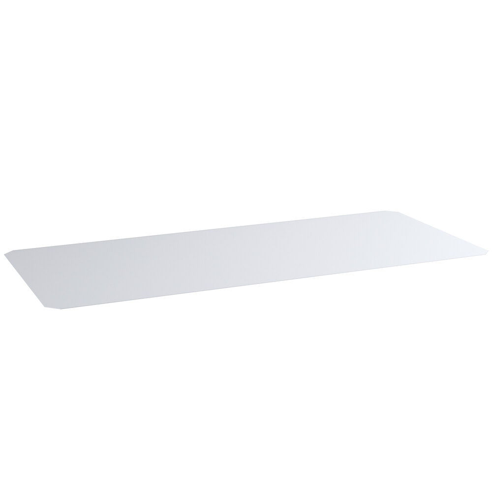 Regency Shelving 21 inch x 48 inch Clear PVC Shelf Liner