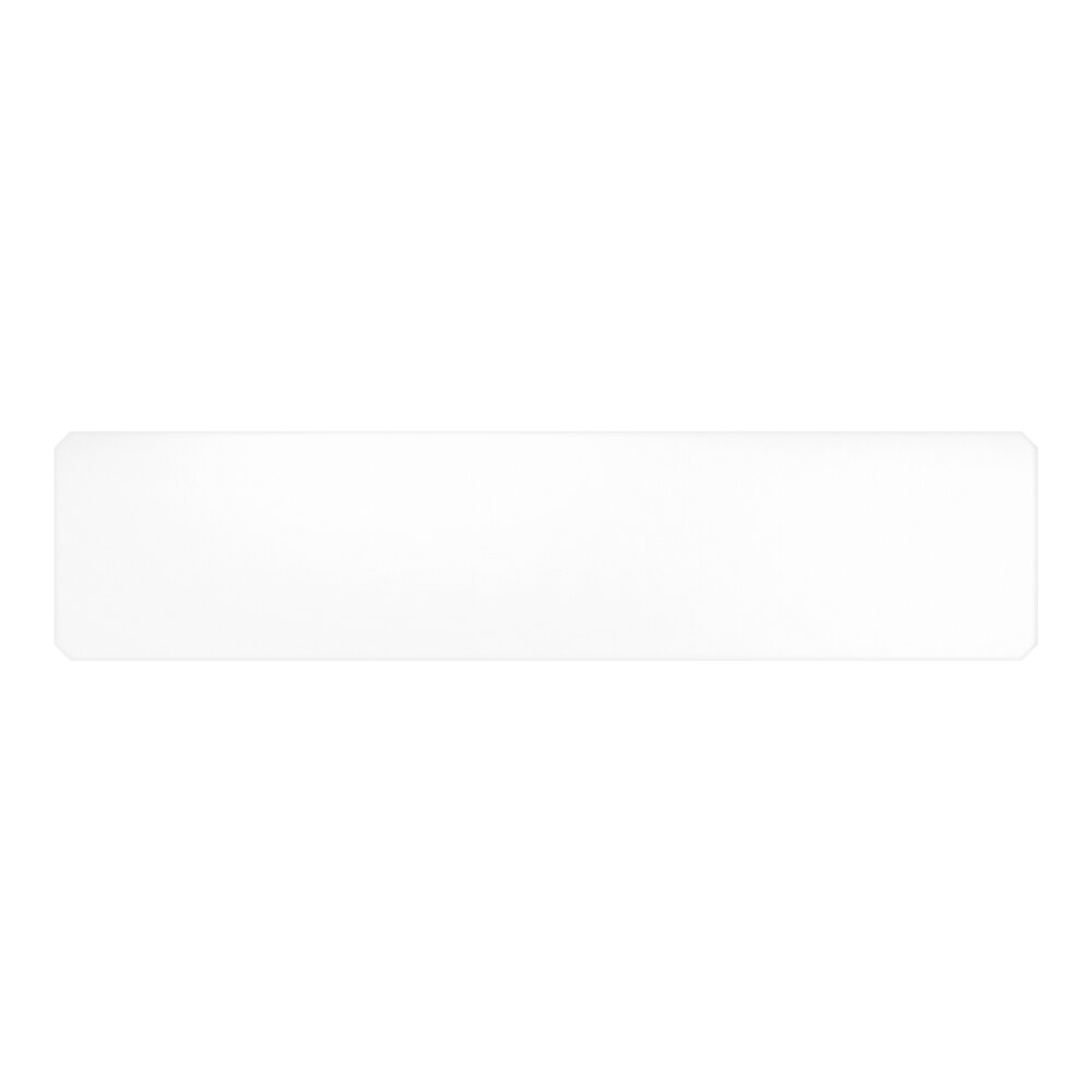 A clear PVC shelf liner measuring 14 inches by 60 inches.