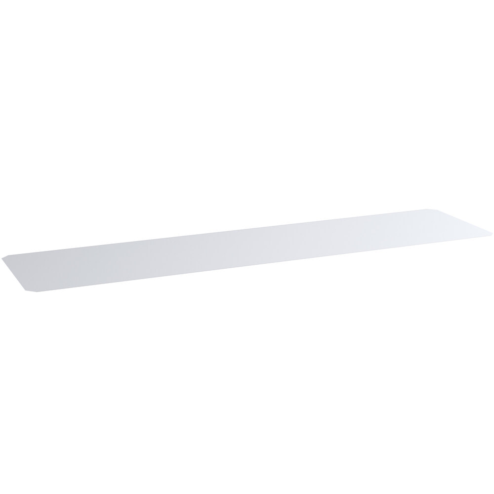 Regency Shelving 18 inch x 72 inch Clear PVC Shelf Liner