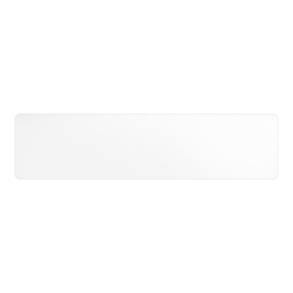 A clear PVC shelf liner measuring 18 inches by 72 inches.