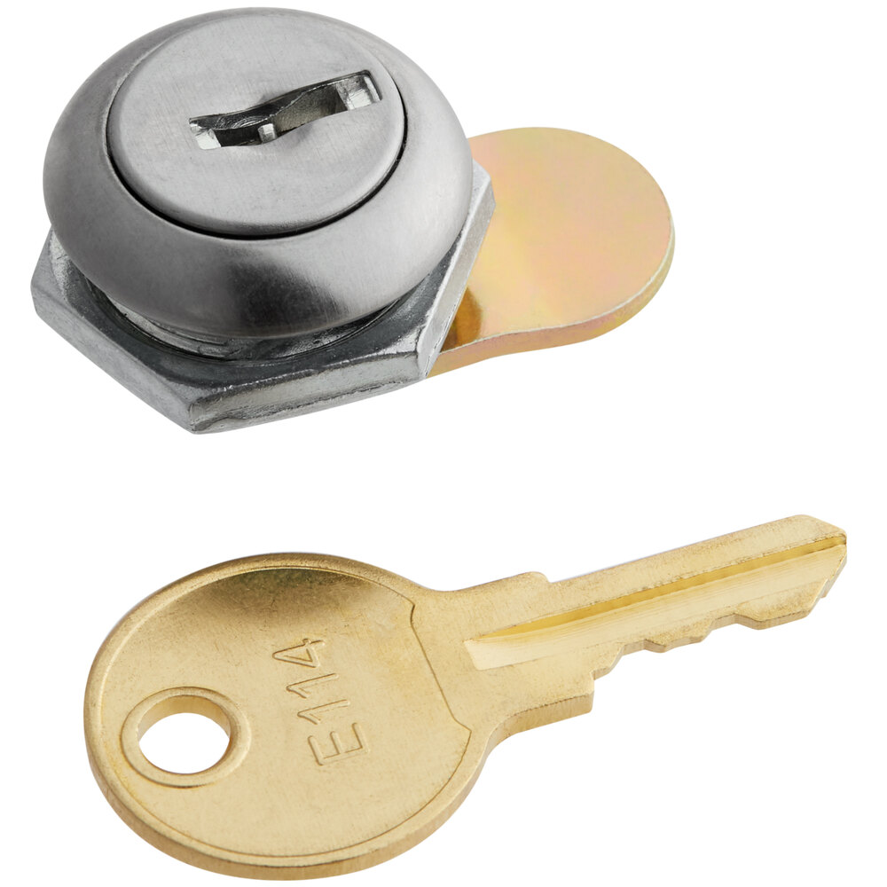 American Specialties, Inc. 10L001 Lock, Key, and Retaining Nut for