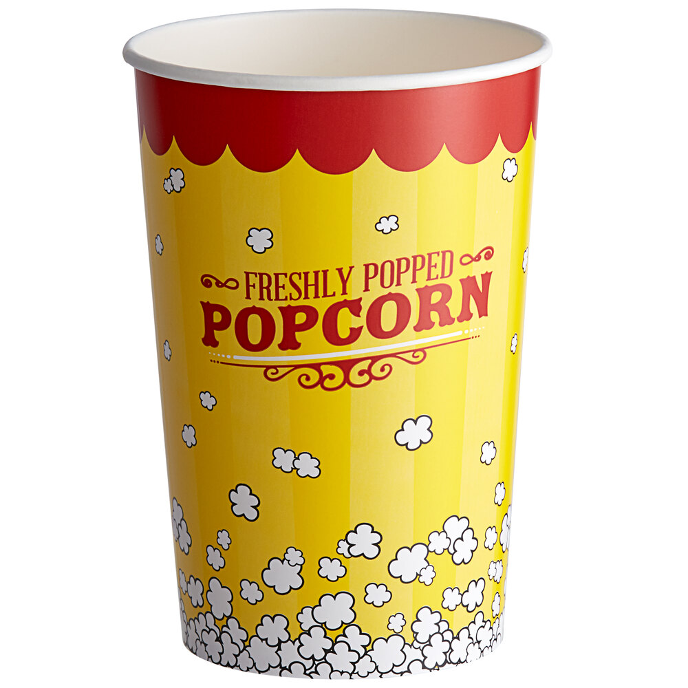 Carnival King 64 oz. Popcorn Bucket - 45/Pack