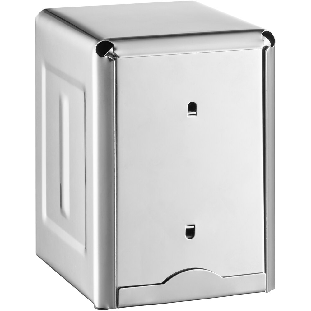 Choice Stainless Steel LowFold Napkin Dispenser