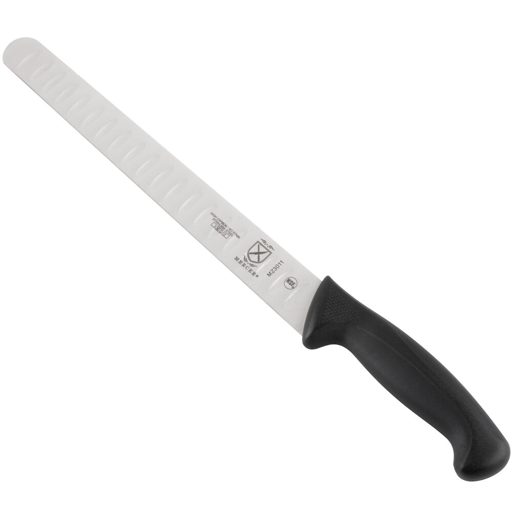  Mercer Culinary M23011 Millennia Black Handle, 11-Inch, Slicer:  Kitchen Utility Knives: Home & Kitchen