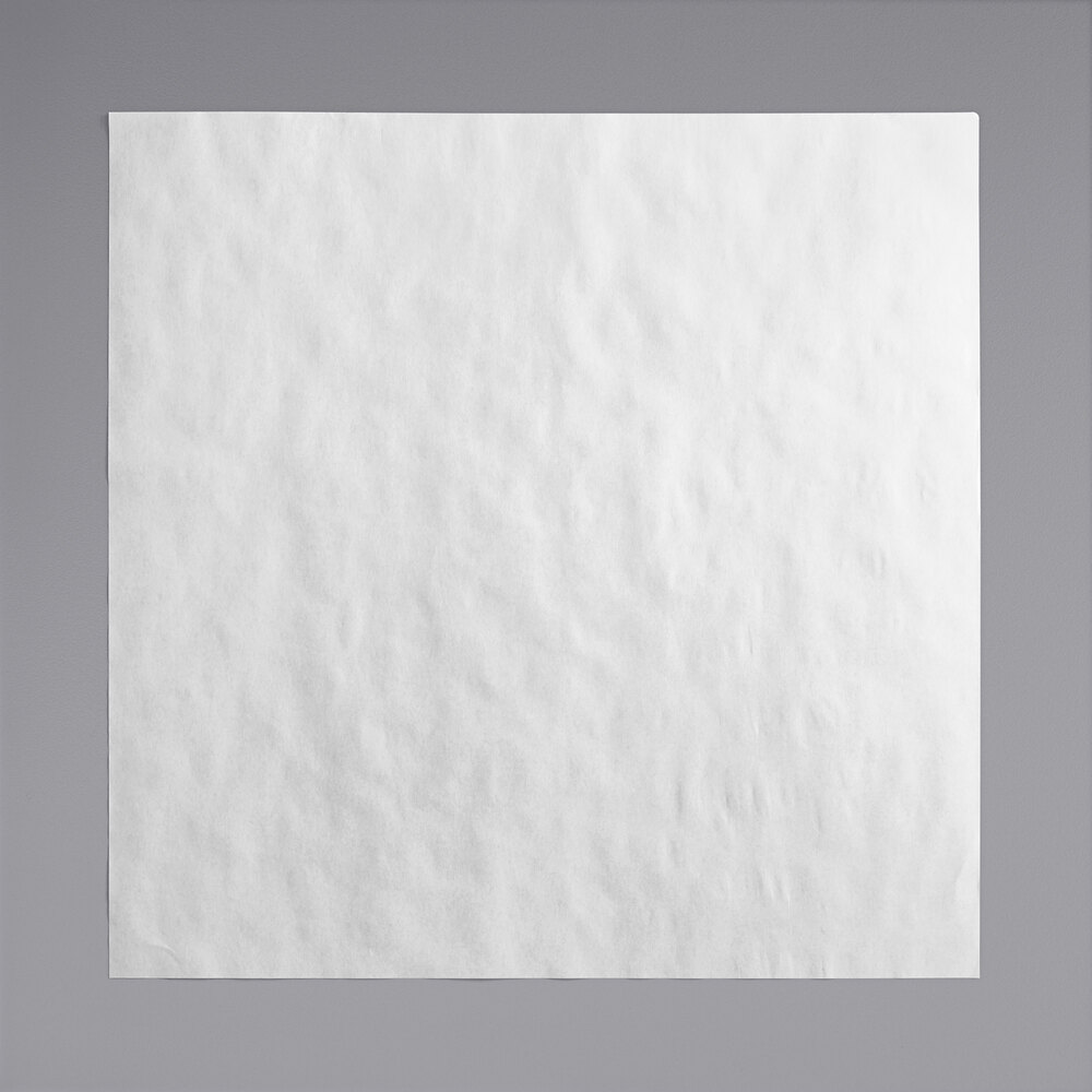 36 x 36, Square Tabletop Butcher Paper Sheets, White, 40#, Approx 250 per  Pack