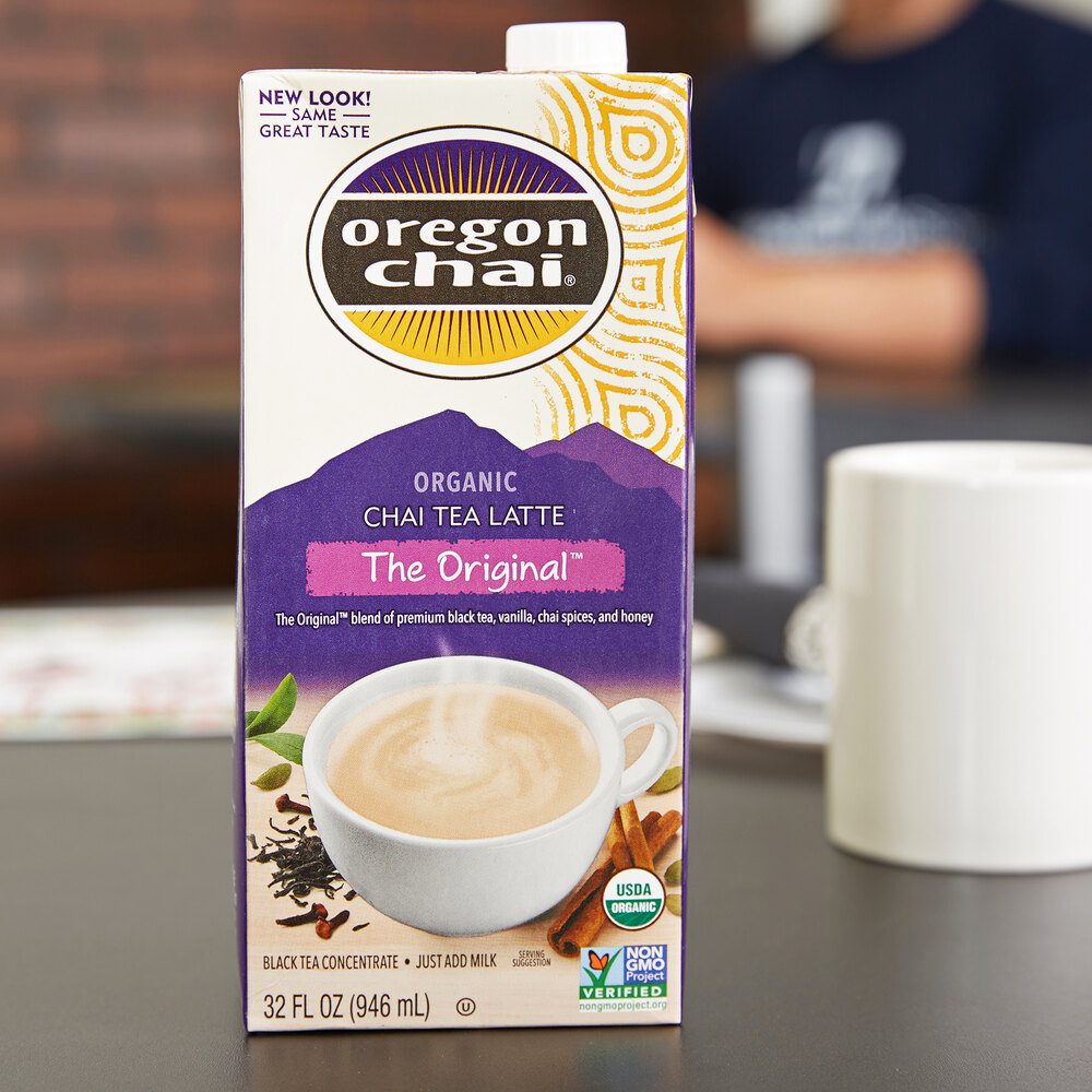 Oregon Chai Organic Chai Tea Latte Concentrate 32 oz.