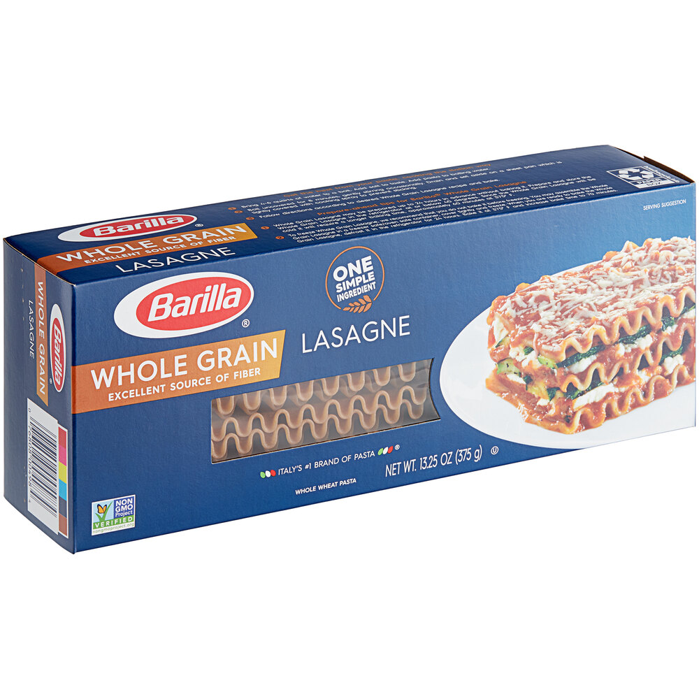 Barilla Whole Grain Wavy Lasagna Noodles 13.25 oz.
