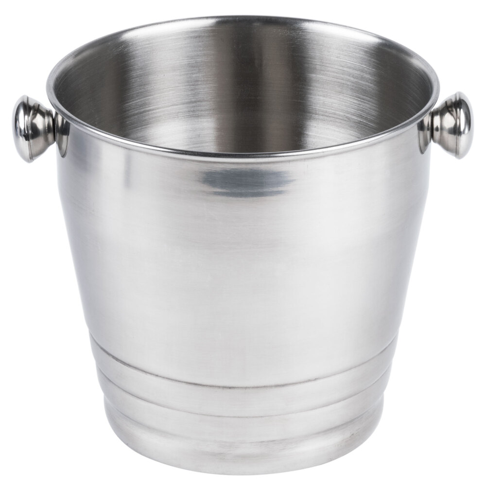 Heavy Weight Stainless Steel Wine Champagne Bucket Qt - Main Picture heavy weight stainless steel wine champagne bucket qt - main picture