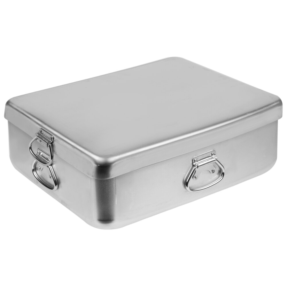 Vollrath 68390 WearEver 42 Qt. Aluminum Double Roaster Pan 21 5/8" x