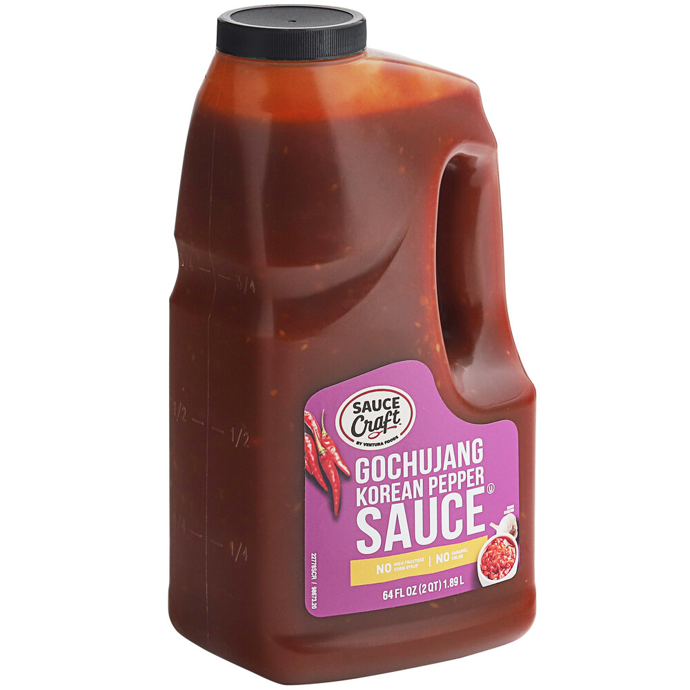 Sauce Craft Gochujang Korean Pepper Sauce 0.5 Gallon 4/Case