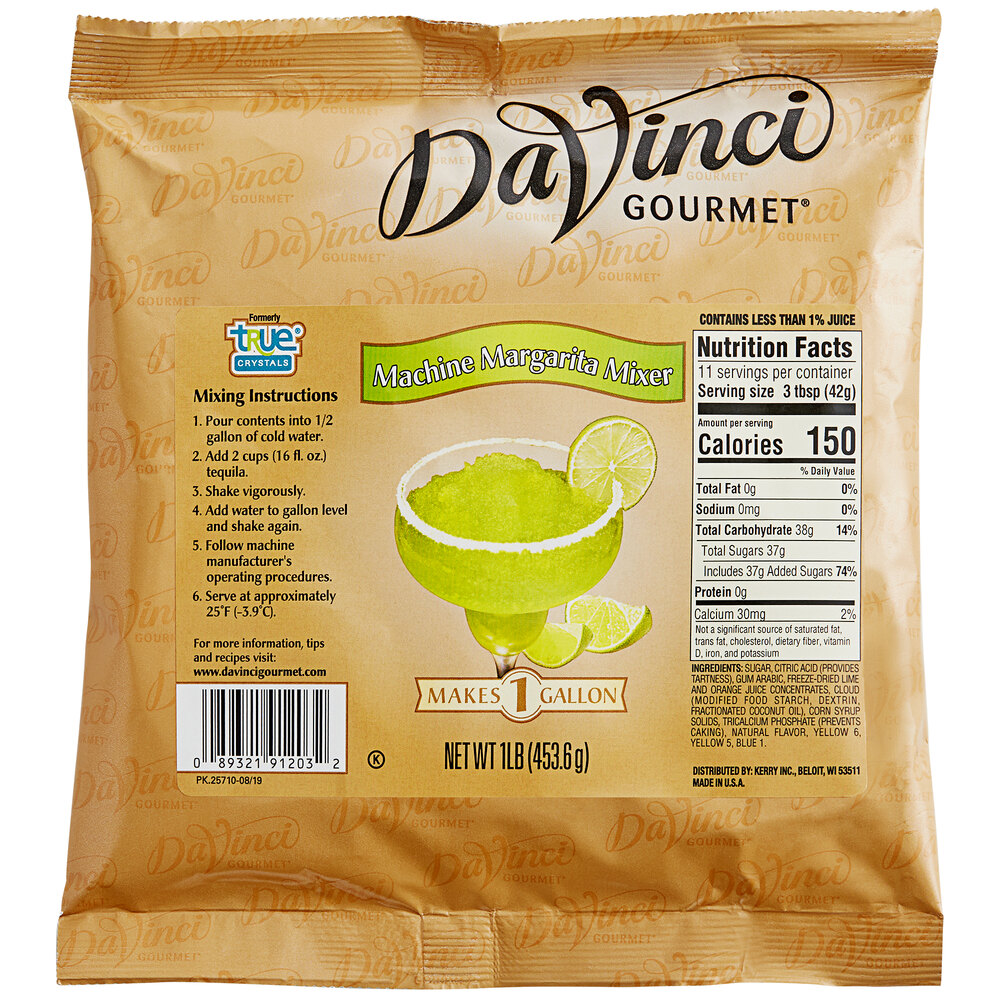 DaVinci Gourmet Margarita Cocktail Mix 16 oz.