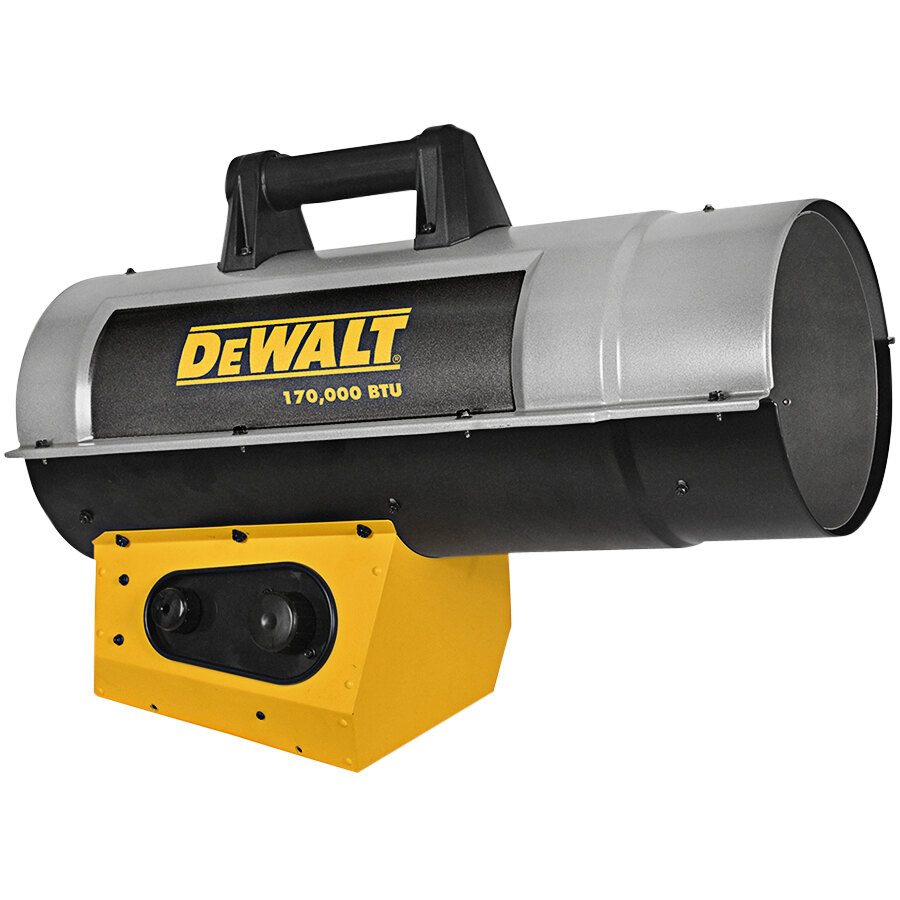 DeWalt Forced Air Liquid Propane Heater DXH170FAVT 170,000 BTU